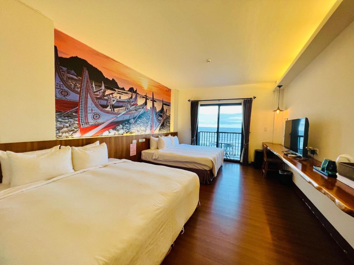 Taitung Blue Sea Villa Chenggong Bagian luar foto