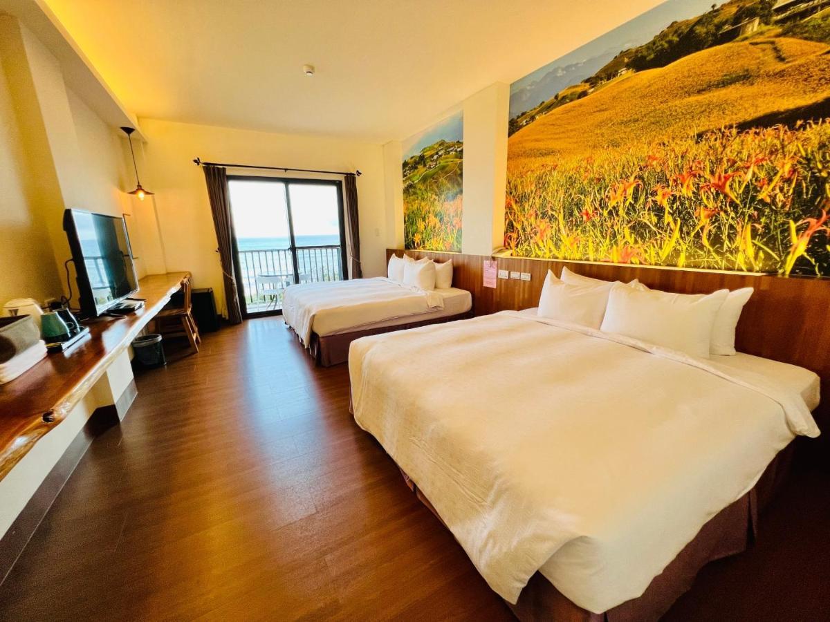 Taitung Blue Sea Villa Chenggong Bagian luar foto